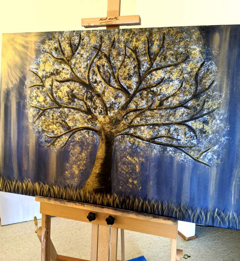 Gold Tree - view 2