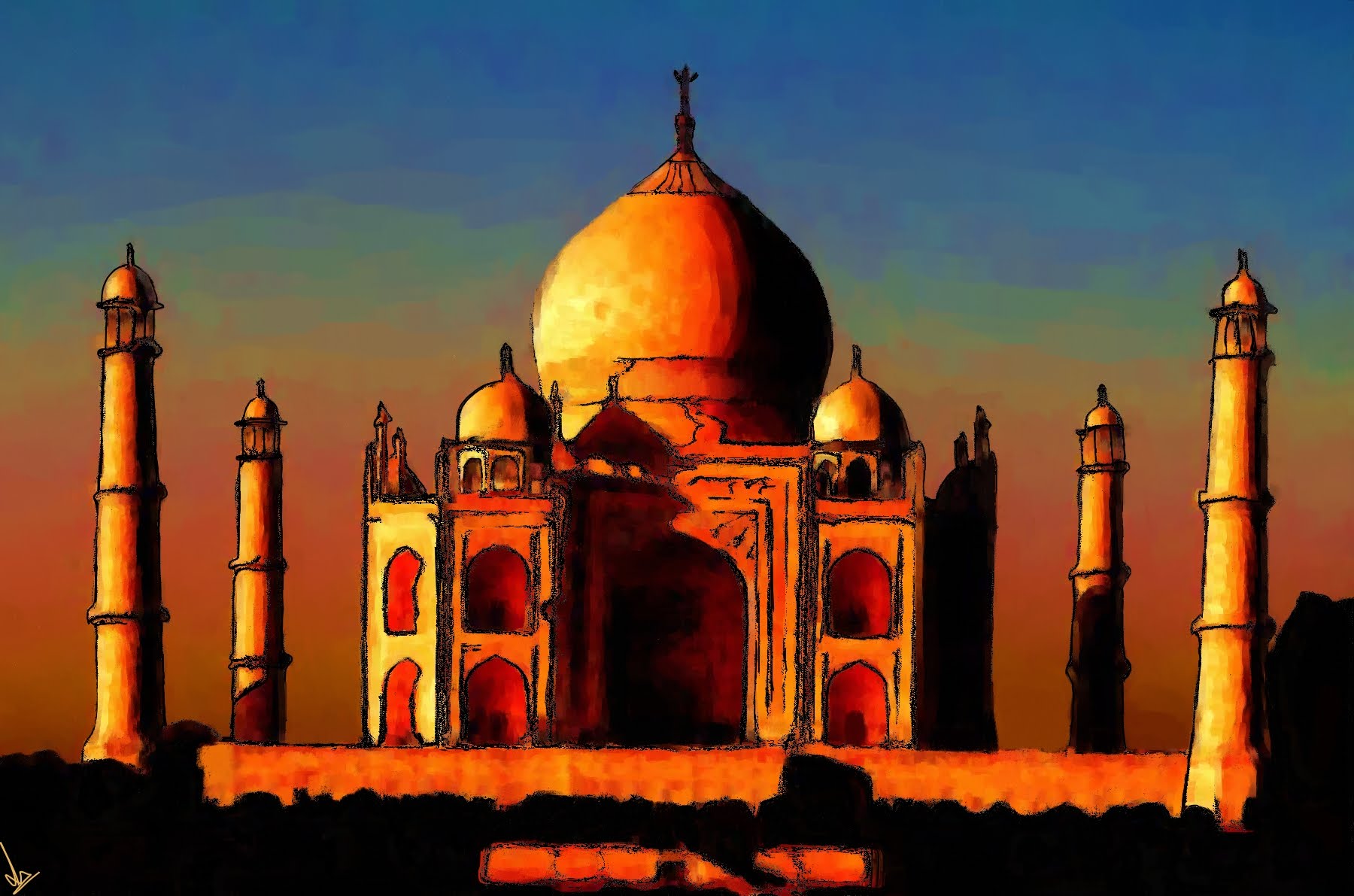 The Taj Mahal